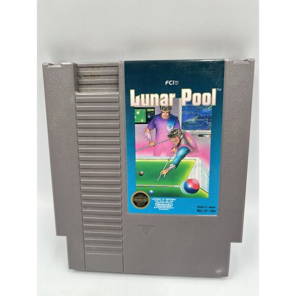 Lunar Pool (Nintendo) NES - Picture 1 of 5